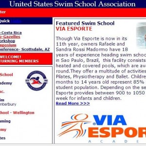 Via Esporte é destaque na edição eletrônica do Newsletter da USSSA